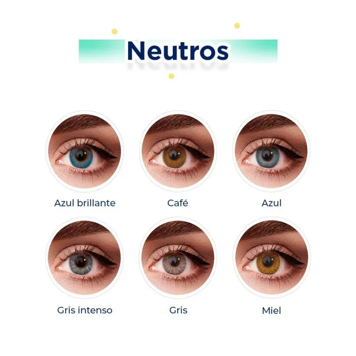 lentes de contacto de colores