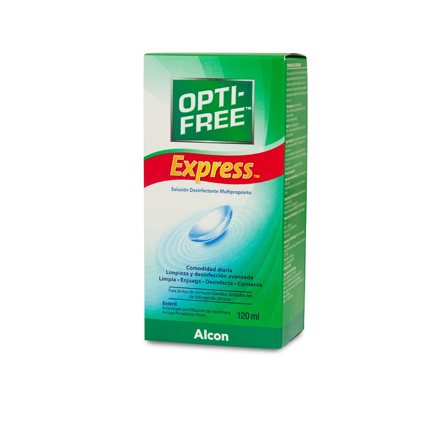 Solución Oftálmica - Opti-Free Express 120ml